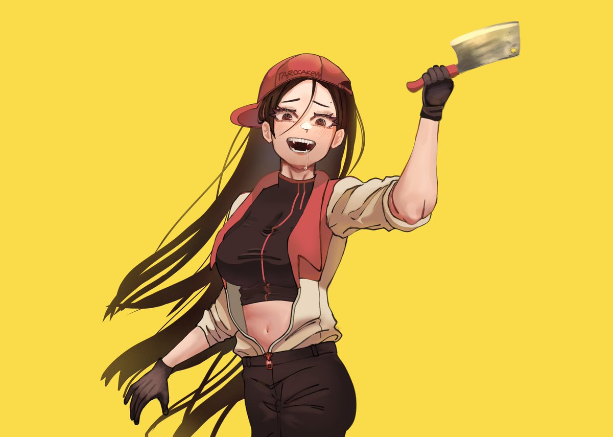 tarocakeyy's tweet photo. Might upload speedpaint here if this post gets famous or you could check it out on my Tiktok: tarocakeyy

 #YiXi #butchervanity #digitalart https://t.co/SzfcNCIWsw