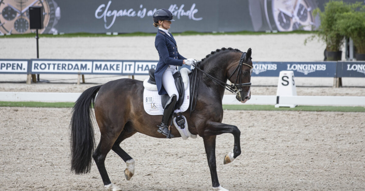 Dressuuramazone Marieke van der Putten verkeert in de luxe positie met drie geweldige paarden op Grand Prix niveau. Ze gaat vast een belangrijke bijdrage leveren aan het teamresultaat tijdens het komende <a href="/CHIORotterdam/">CHIO Rotterdam</a>. 
sowo.kr/ELwgYgTf