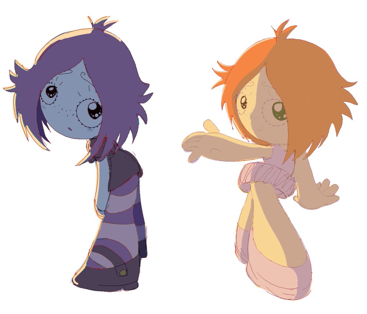 LochyAnimates's tweet image. #RubyGloom Experimenting with color and light
