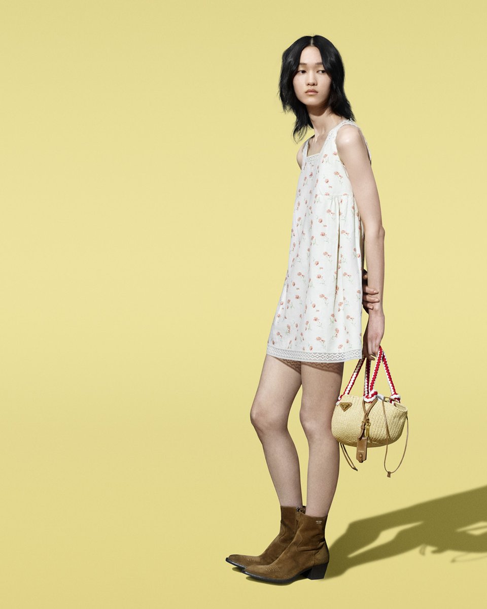 A color story, under the sun. 
Explore the collection at: tinyurl.com/5fab545t
 
Creative Directors: #MiucciaPrada and #RafSimons 
Campaign Creative Direction: Ferdinando Verderi
 
#PradaSummer #Prada