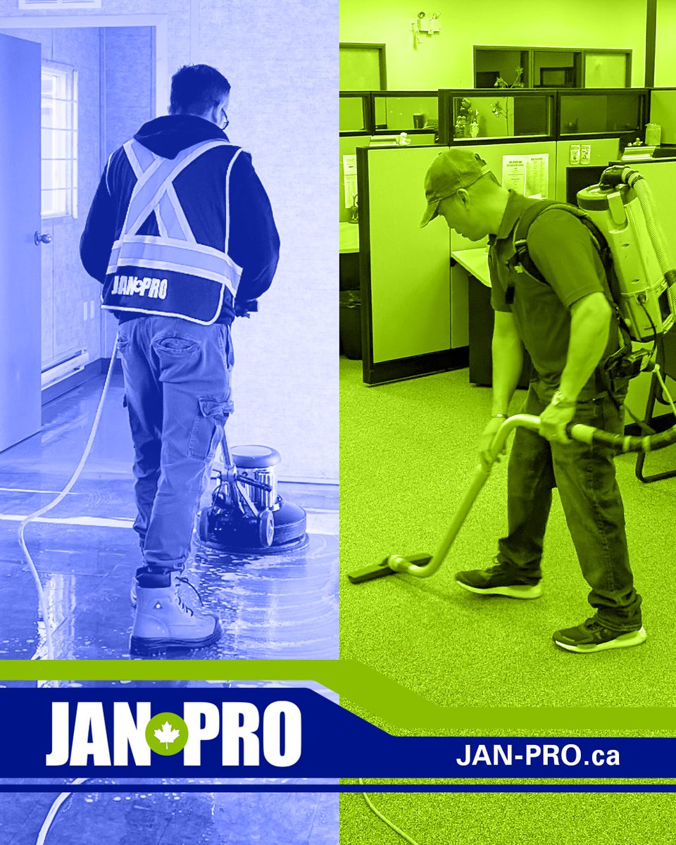 JanProCanada's tweet image. From floor to ceiling, we’re your full-facility solution.
🧽 Stripping, waxing, carpet care, disinfection—we do it all.
Trust JAN-PRO to keep your workspace pristine and professional.
🌐 Learn more: hubs.la/Q03qWMpt0

#TotalClean #CommercialCleaningExperts #FacilityCare