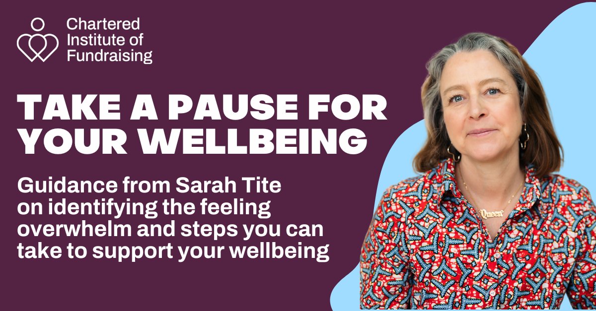 As part of our wellbeing collection, expert wellbeing and leadership coach Sarah Tite shares how to recognise the signs of overwhelm and some easy steps you can take to support your wellbeing.

Read Sarah’s guidance here: bit.ly/42YzsGa