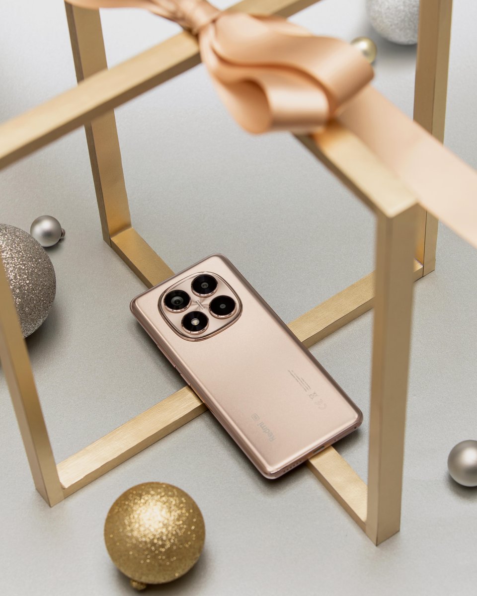 Wrapped and ready. 🎁 

Say hello to your #FathersDay2025 dream gift: #RedmiNote14Pro5G in #SandGoldEdition 

Learn more: s.mi.com/i4xtxOl8