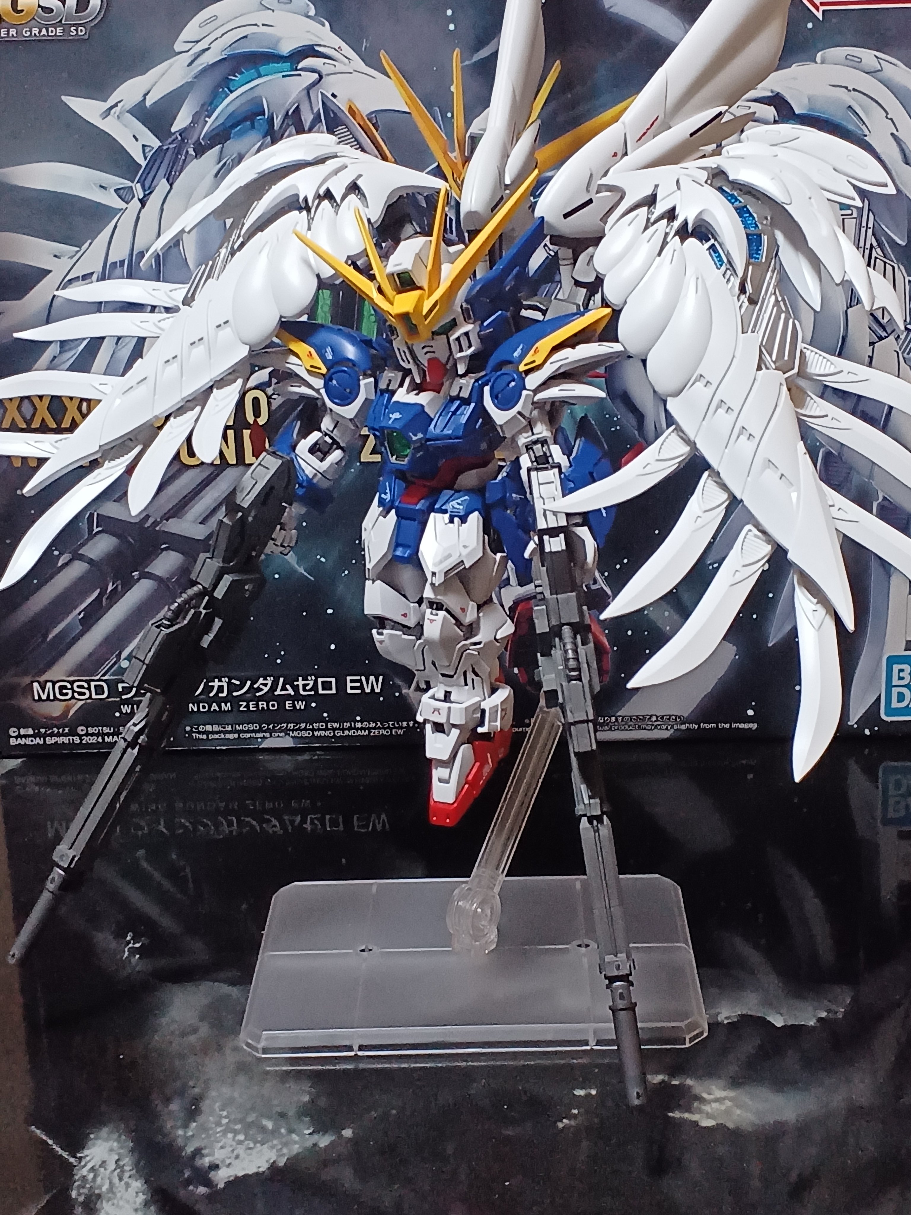 MGSDウイングガンダムゼロEW パチ組 MGSDウイングガンダムゼロEW パチ組 - メルカリ
