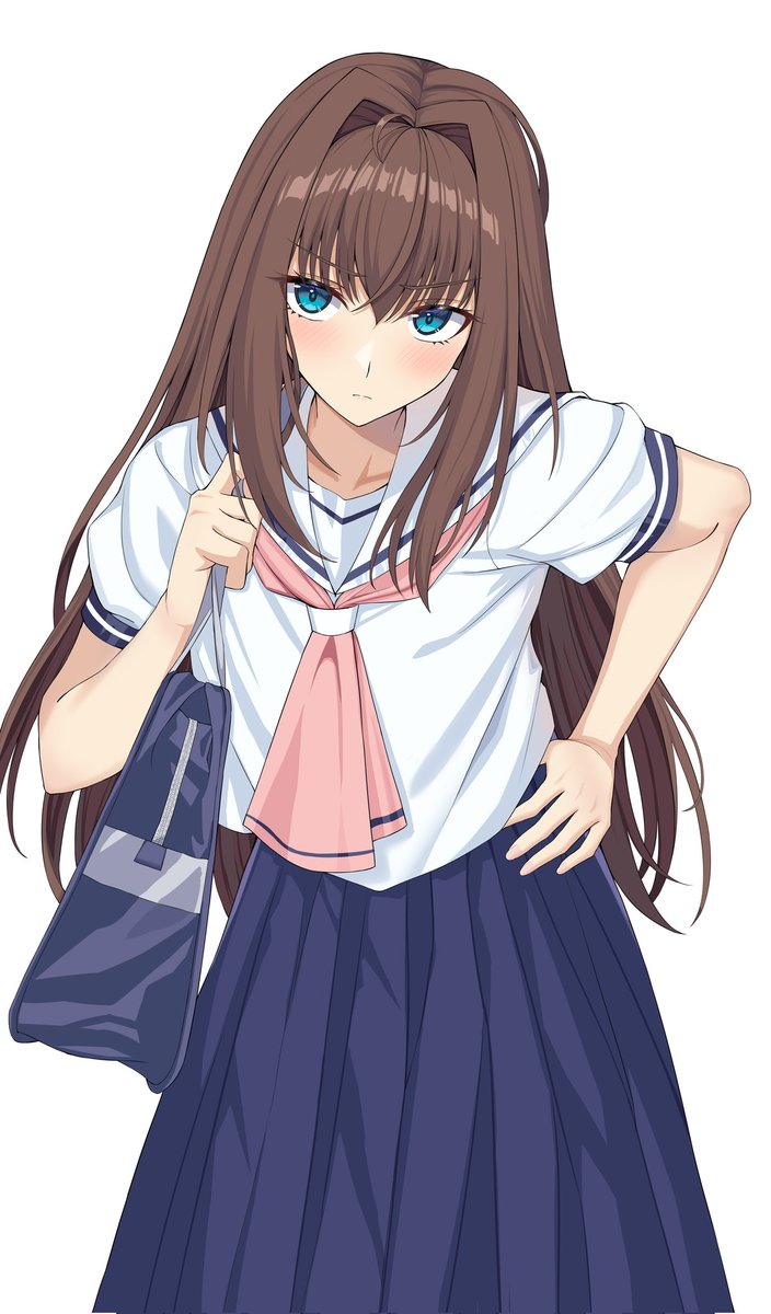 jishui3q's tweet image. #AozakiAoko　#魔法使いの夜　#蒼崎青子　#FGO
蒼崎青子中学生