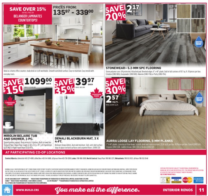 Big savings are growing at your Central Alberta Co-op Farm &amp; Home Centre — check out the latest flyer for deals on everything you need around the farm and home!

Check out our latest flyer in-store or view the full flyer online at centralalbertaco-op.crs