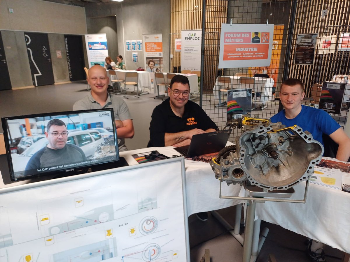 🎯 Forum des métiers du GRETA 93 aujourd'hui à Saint-Ouen-sur-Seine !
Le lycée Cugnot est fier d’y participer pour encourager la formation tout au long de la vie et favoriser l’employabilité de toutes et tous.
#Formation #GRETA #Emploi #LycéeCugnot #SaintOuen