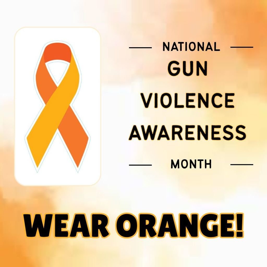 Wear ORANGE this Monday, June 16th, to show love + support for those impacted by gun violence. 🧡 Let’s show up, stand up, and speak up. 

#WearOrange #GVAM #WeStandTogether #WTHS