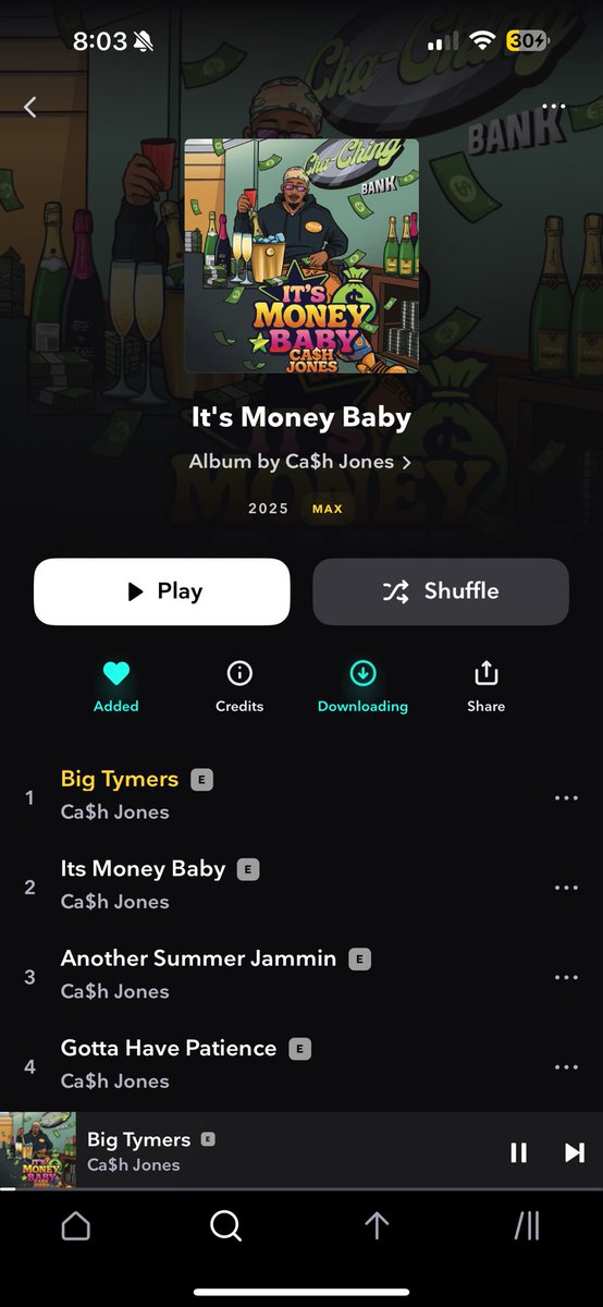 RichieRich_CLMG's tweet image. New Music Friday @Cash_Jones #Chaching 
Real getting money music right here baby