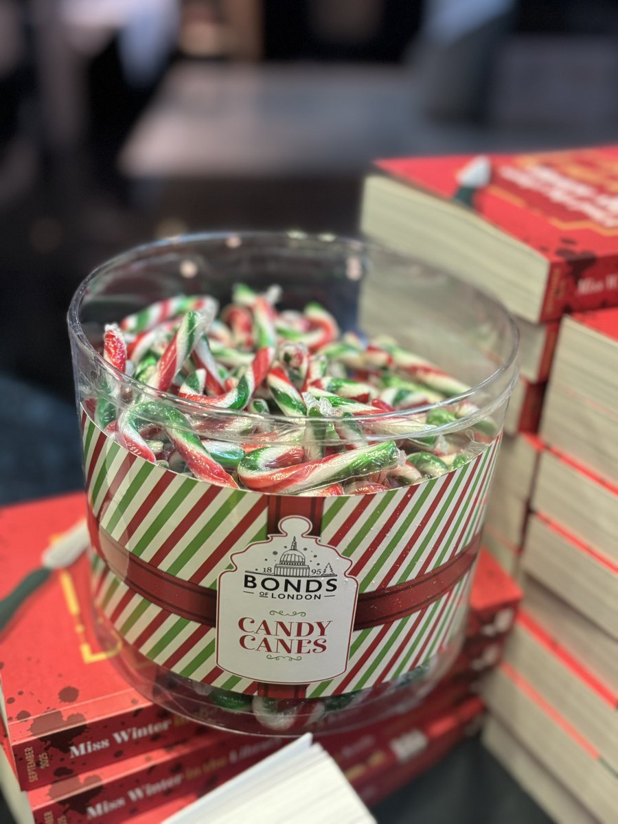 Aries Fiction (@ariesfiction) on Twitter photo Is it Christmas time already?
We have candy canes and a wonderful Christmas mystery at the Head of Zeus stall at #CapitalCrime2025 🎄
Play the raffle to see if you'll win a copy of #MissWinterintheLibraryWithAKnife by <a href="/medwardsbooks/">Martin Edwards</a> 📚 Is it Christmas time already?
We have candy canes and a wonderful Christmas mystery at the Head of Zeus stall at #CapitalCrime2025 🎄
Play the raffle to see if you'll win a copy of #MissWinterintheLibraryWithAKnife by <a href="/medwardsbooks/">Martin Edwards</a> 📚