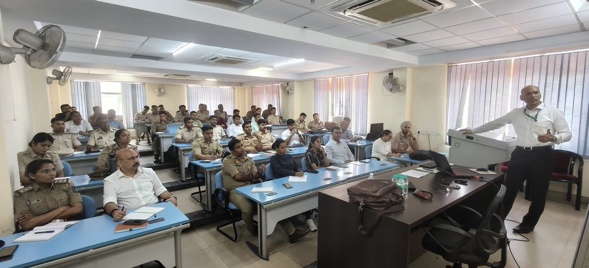 CDTIGHAZIABAD's tweet photo. In collaboration with the Indian Cyber Crime Coordination Centre (I4C), CDTI, Ghaziabad conducted a five-day training course on "Virtual Digital Assets Investigation of Terror Funding (Basic)" from 09th to 13th June, 2025. The course was attended by 48 Police Officers. https://t.co/InxW8DAaq3