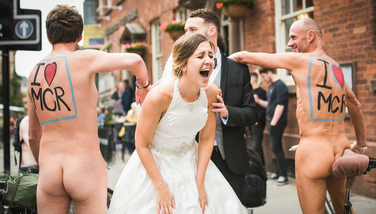 Every year the #Manchester #WNBR is a joy to all participants &amp; spectators 
Join us for a fun filled Friday evening of fun and protesting
You never know what you might see 🤣