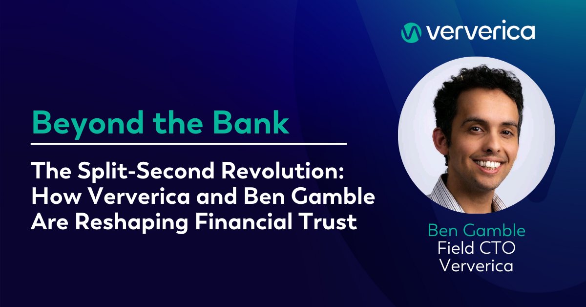 Ververica (@ververicadata) on Twitter photo 🎧 Tune in to the latest Beyond the Bank podcast featuring our Field CTO, <a href="/BenGamble7/">🐿️Ben Gamble🦯</a>, as he unpacks why real-time fraud detection is no longer optional and why milliseconds now decide trust in finance.
🎙️ Listen now: hubs.li/Q03nKpjj0 🎧 Tune in to the latest Beyond the Bank podcast featuring our Field CTO, <a href="/BenGamble7/">🐿️Ben Gamble🦯</a>, as he unpacks why real-time fraud detection is no longer optional and why milliseconds now decide trust in finance.
🎙️ Listen now: hubs.li/Q03nKpjj0