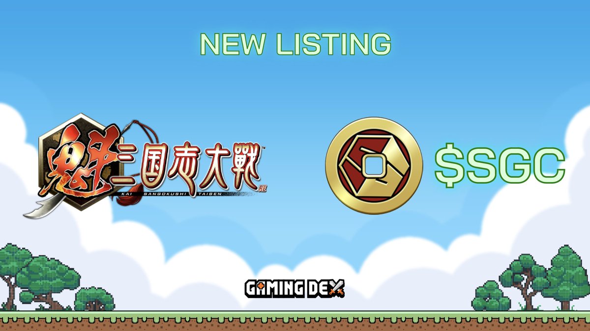 Gaming DEX (@gamingdex_oasys) on Twitter photo ⚔️GamingDEX New Listing⚔️
🔹KAI Battle of Three Kingdoms <a href="/b3k_games/">KAI Battle of Three Kingdoms</a>
🔹 $SGC /$OAS
👉Play on PC!
kai-sangokushi-taisen.games ⚔️GamingDEX New Listing⚔️
🔹KAI Battle of Three Kingdoms <a href="/b3k_games/">KAI Battle of Three Kingdoms</a>
🔹 $SGC /$OAS
👉Play on PC!
kai-sangokushi-taisen.games