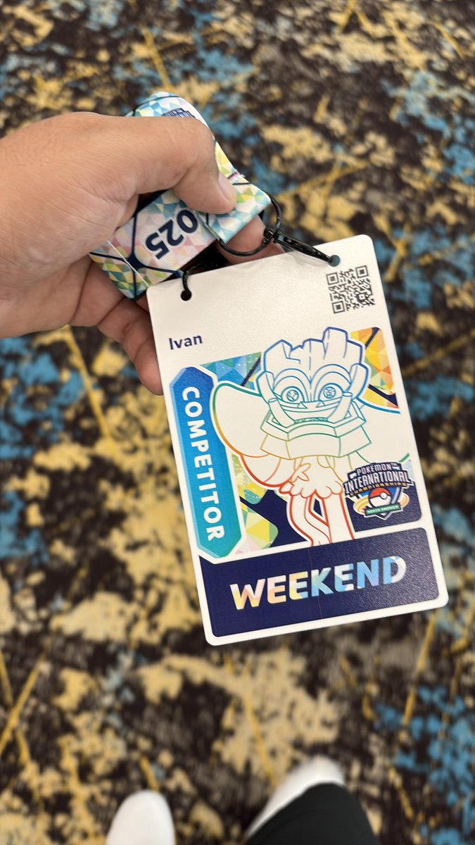 Ready for my second big event 

And my first big international competition 

I’ll just pray not face Bolts.

GL to all here in New Orleans!