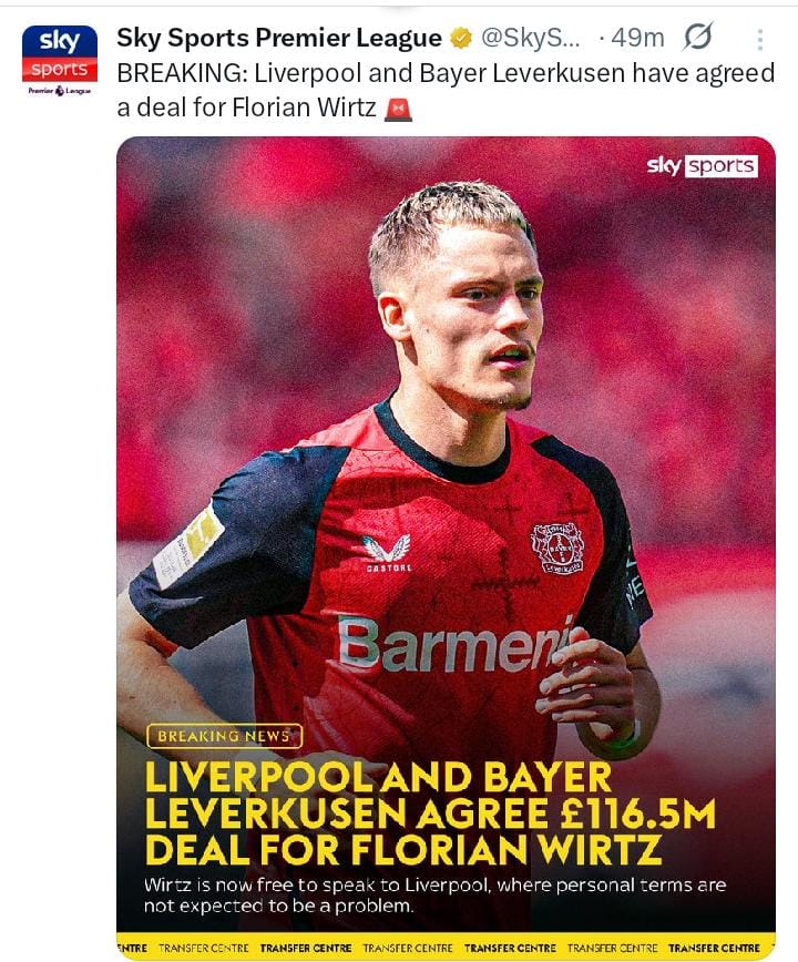 1_SirMorale's tweet image. So with Wirtz finally here.
I've been thinking, what will be our formation and who will be benched.
Macca,Szobo,Grav,Gakpo,Diaz