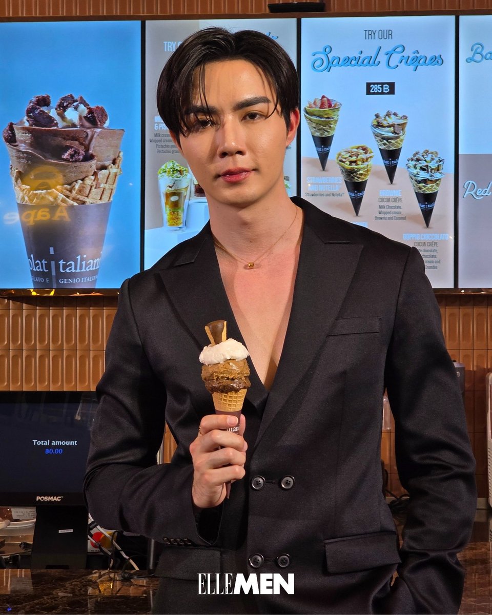 หล่อเข้ม! <a href="/zee_pruk/">Z</a> ในงานเปิดตัวที่แรกในเอเชียตะวันออกเฉียงใต้! #CioccolatiTaliani ไอศกรีมเจลาโตและของหวานระดับพรีเมียมจากประเทศอิตาลี ที่ <a href="/centralwOrld/">centralwOrld</a>

#ELLEMENThailand
#cioccolatitalianiTH #zeepruk #cioccolatitalianixzee