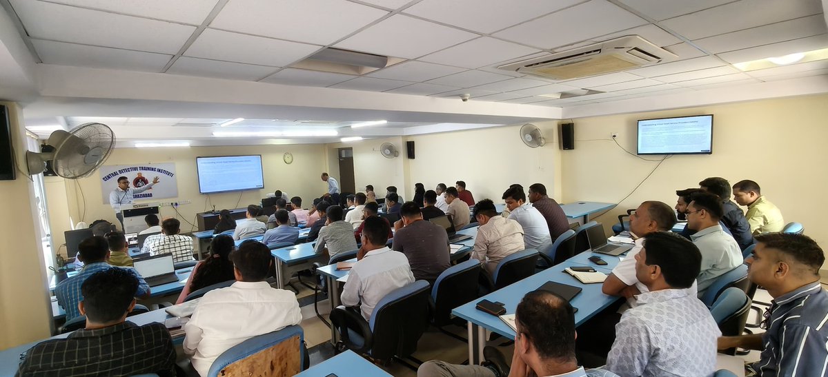 CDTIGHAZIABAD's tweet photo. In collaboration with the Indian Cyber Crime Coordination Centre (I4C), CDTI, Ghaziabad conducted a five-day training course on "Virtual Digital Assets Investigation of Terror Funding (Basic)" from 09th to 13th June, 2025. The course was attended by 48 Police Officers. https://t.co/InxW8DAaq3