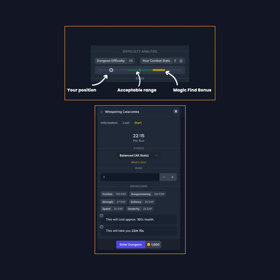 Have you seen our upcoming dungeon rework? It includes buffs to the drop rates, battle stances, magic find, and much more!
⠀
Read more about it in our recent post following the link below 👇
⠀
blog.galahadcreative.com/version-0-44-0…