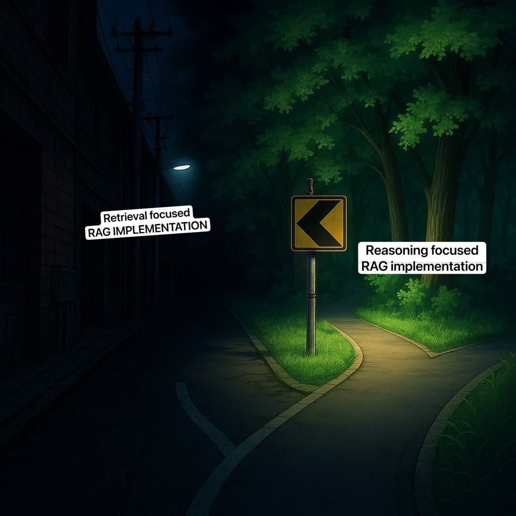 Most RAG implementations fail because they focus on retrieval instead of reasoning.

Things you're doing that don't actually work: 
🔀  Chunk documents randomly
🙏  Hope semantic search finds relevant pieces
ℹ️  No validation, citations, or verification

What actually works: 
🧠