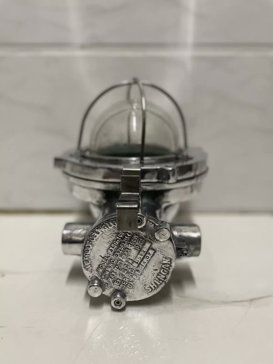 Therustedmetal's tweet image. Surprise Dad this Father’s Day with a tough, industrial touch! The Flameproof Shengan Aluminum Ceiling Light  ebay.com/itm/3758862927…
#IndustrialLighting #FlameproofLight #FathersDayGift #ShenganFixture #VintageIndustrial #love #instagood #fashion #photooftheday #art #beautiful