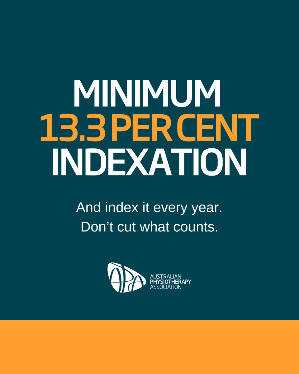 Let’s be clear - this isn’t just about a single price cut.
The data shows a 13.3 per cent shortfall between actual costs and the NDIS price guide. The APA is demanding what should have happened years ago. Abolish the cut. Fix the freeze. 

Get involved: bit.ly/45m7XI9