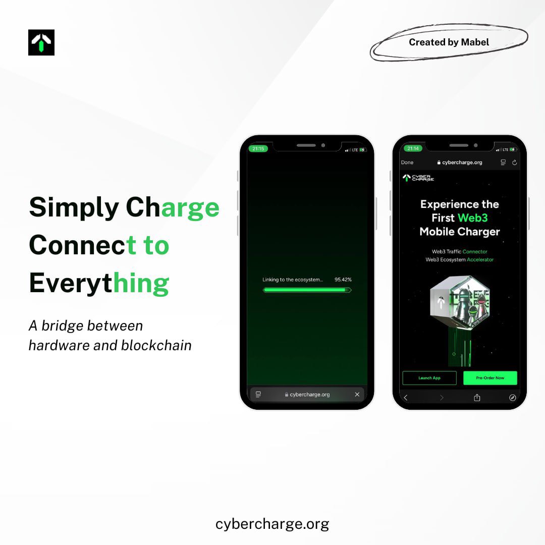 Tacho_ofweb3's tweet image. Sometime ago, I participated in a campaign hosted by @CyberChargeWeb3 

Having explored the idea of charge-to- earn, I found it a bit intriguing and I decided to do a little something for them and stumbled upon it today.