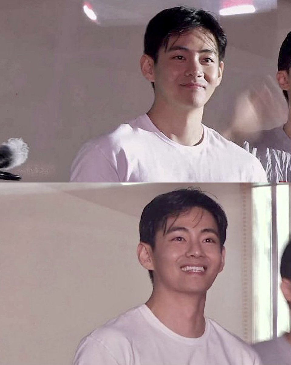 DailylofV's tweet image. TAEHYUNG SMILING !🥹