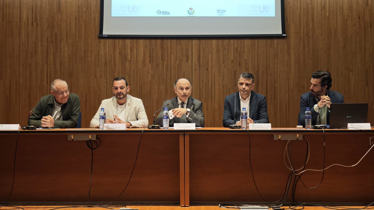 FADE - Empresas de Asturias (@fadeasturias) on Twitter photo 🔵 Conocimiento e industria: una alianza necesaria
Esta mañana participamos en la jornada sobre Empresas e Ingeniería organizada en el Campus Universitario de Mieres de <a href="/uniovi_info/">Universidad Oviedo</a>, donde Pablo García, vicepresidente de FADE, destacó el papel estratégico de la ingeniería en la 🔵 Conocimiento e industria: una alianza necesaria
Esta mañana participamos en la jornada sobre Empresas e Ingeniería organizada en el Campus Universitario de Mieres de <a href="/uniovi_info/">Universidad Oviedo</a>, donde Pablo García, vicepresidente de FADE, destacó el papel estratégico de la ingeniería en la