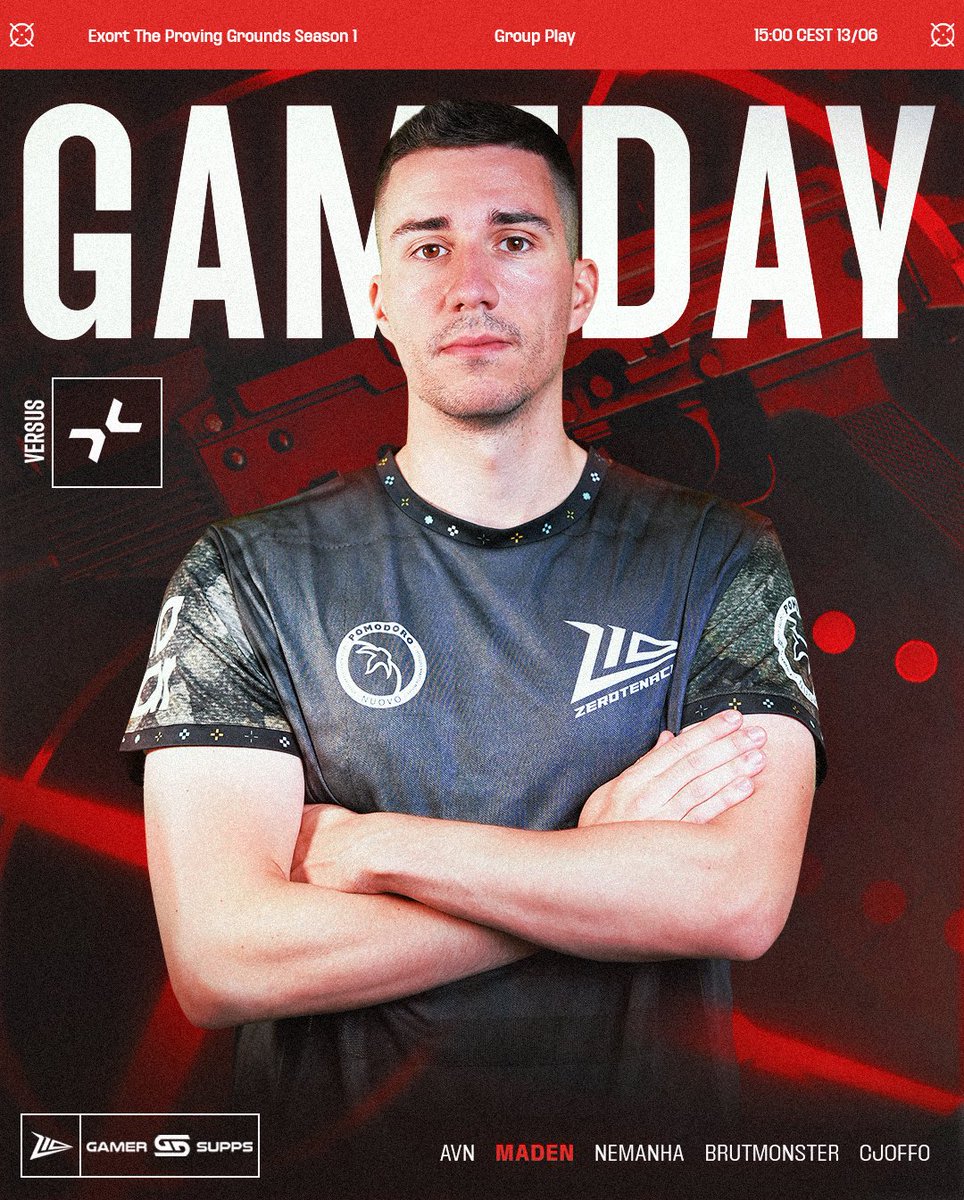 We are here with the second #CS2 game of today! After the morning loss, we are hungry to take this one! 🔥

🕐 15:00 CEST
🆚 <a href="/parivisiongg/">PARIVISION</a> 
📺 ttv / tpg_cs | <a href="/esports_exort/">Exort</a> 

#Z10WIN #WeMakeHeroes