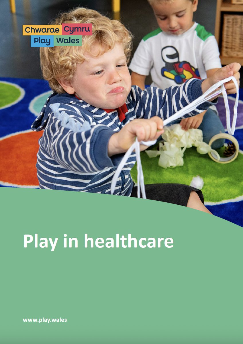 📣 New information sheet

Play in healthcare explores the benefits of play for children and teenagers experiencing serious illness and hospital treatment, and the roles of the play in healthcare workforce.

Take a look: play.wales/news/play-wale…