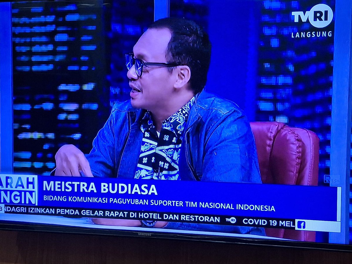 meistra's tweet photo. On June 4, I was live on national TV to comment on the Indonesia vs. China soccer match. The next day, Indonesia won 1-0 and moved to Round 4 of the Asian qualifiers for the 2026 World Cup. There’s still a chance to qualify—let’s keep the hope alive! https://t.co/allPFWxOPm