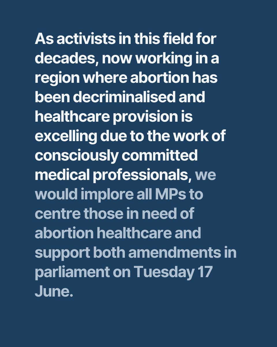 We urge all MP's to fully repeal Sections 58 and 59 of the Offences Against the Person Act in Westminster this Tuesday.

Please reach out to your MP and ask them to do the same.

<a href="/ClaireHanna/">Claire Hanna</a> 
<a href="/columeastwood/">Colum Eastwood</a> 
<a href="/SorchaEastwood/">Sorcha Eastwood MP</a> 
<a href="/RobinSwann_MP/">Robin Swann MP</a> 
alex.easton.mp@parliament.uk