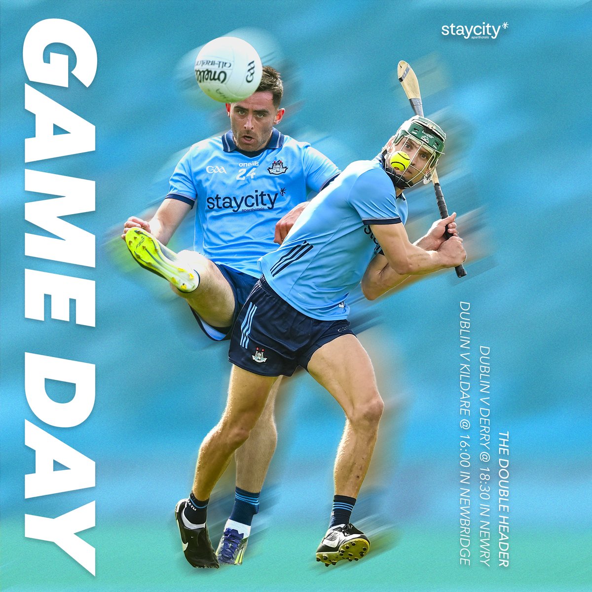 A big day in store for our Senior Hurlers &amp; Footballers 🔥👕

#UpTheDubs