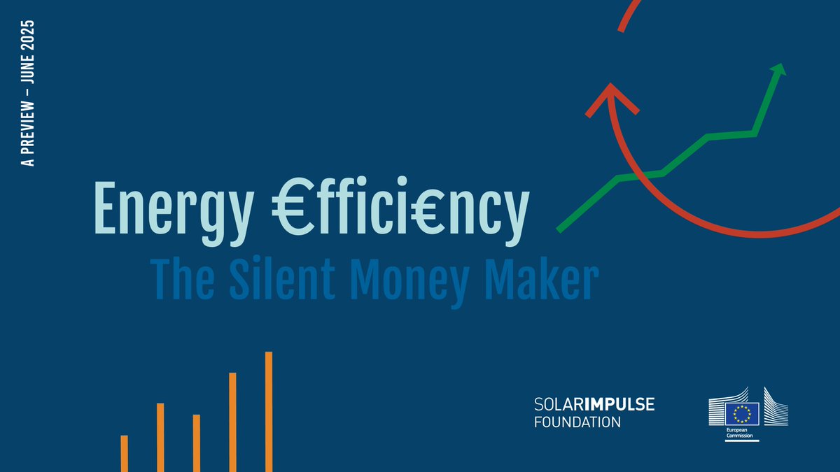 CINEA 🇪🇺 (@cinea_eu) on Twitter photo Most don’t see it yet — but #EnergyEfficiency is a (silent) moneymaker!
Proud that our #LIFEProjects are featured in the Preview of this publication, the latest effort from <a href="/solarimpulse/">Solar Impulse Foundation</a>, developed with contributions from the <a href="/EU_Commission/">European Commission</a>
👉 lnkd.in/eYfVXdNj Most don’t see it yet — but #EnergyEfficiency is a (silent) moneymaker!
Proud that our #LIFEProjects are featured in the Preview of this publication, the latest effort from <a href="/solarimpulse/">Solar Impulse Foundation</a>, developed with contributions from the <a href="/EU_Commission/">European Commission</a>
👉 lnkd.in/eYfVXdNj