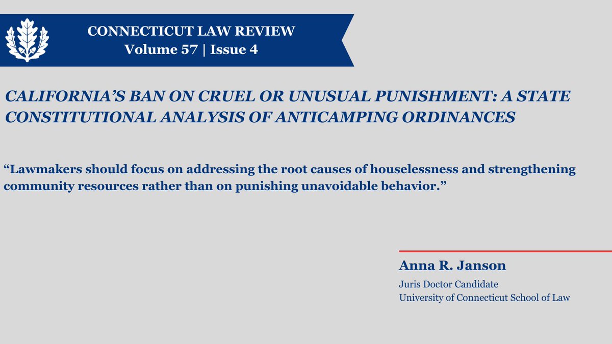 Connecticut Law Review tweet media