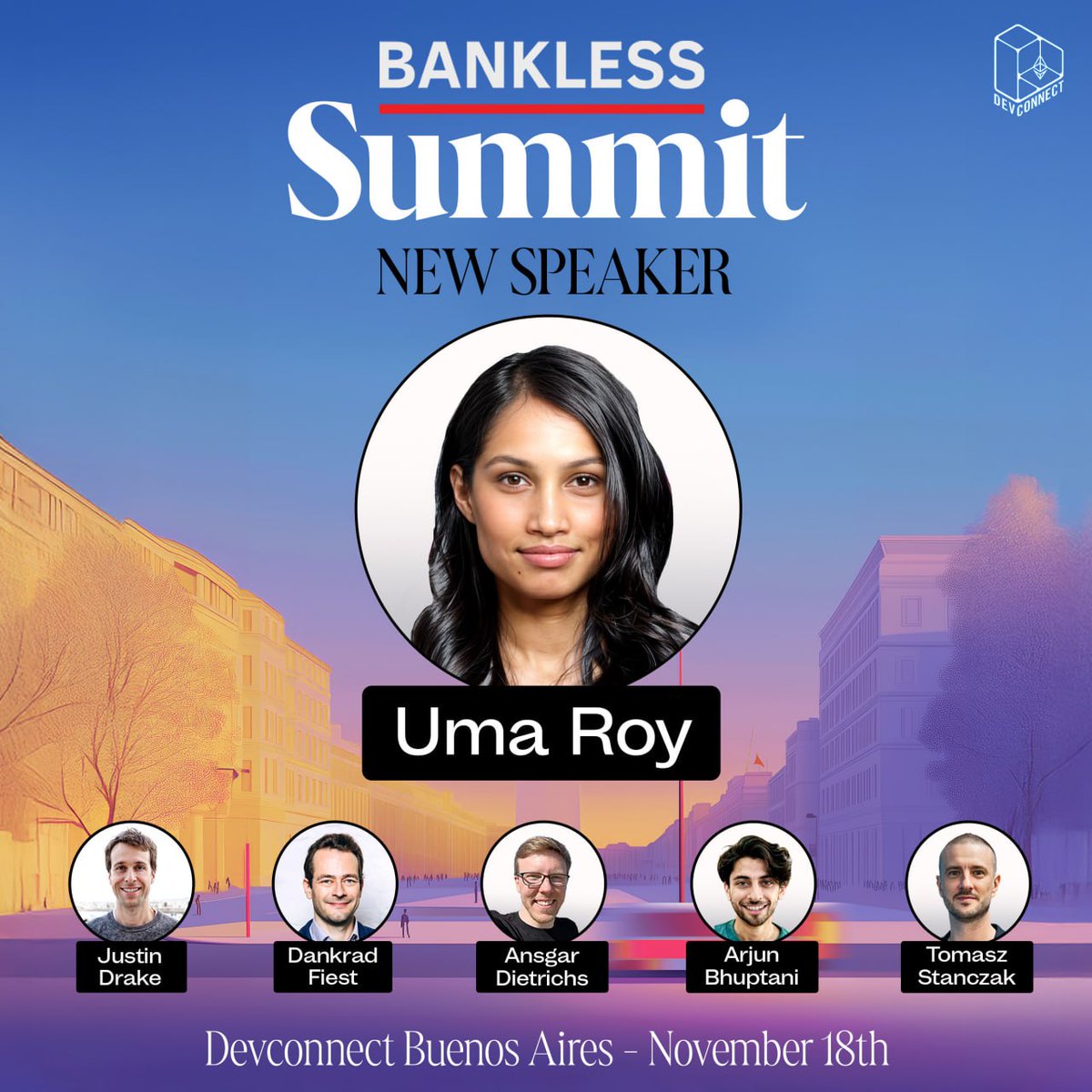 pumatheuma's tweet photo. Heard great things about this event at last year's Devconnect. Excited to be speaking at this one! https://t.co/PjFOhnbNeS