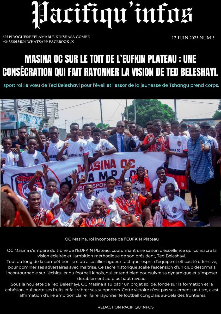 Quand ça fait,la une des médias...