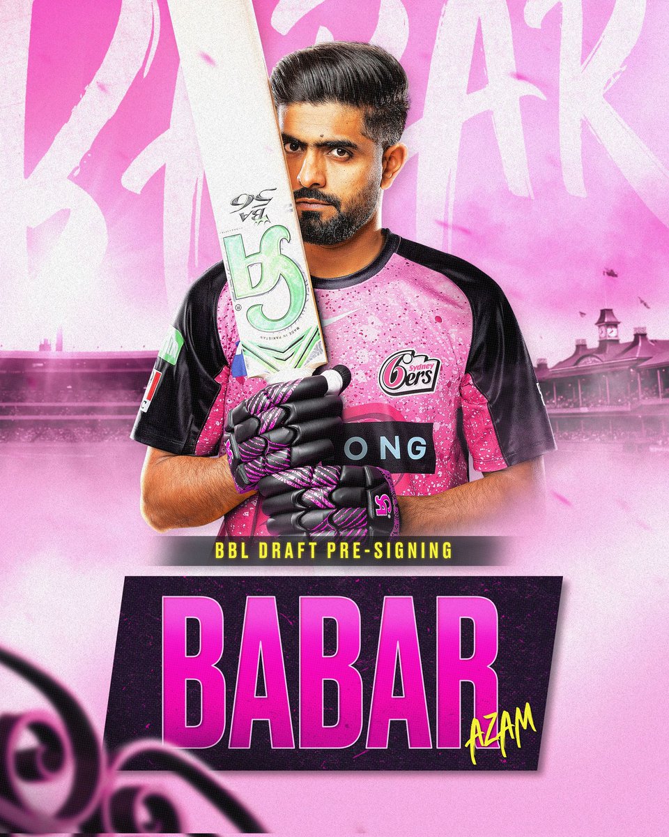 Babar Azam joins the Sixers for #BBL15