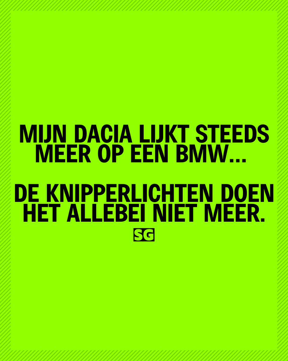 Slechte_grappen's tweet photo. Want die gebruiken ze nooit!π
#bmwhumor #autograppen #knipperlicht #viralcontent #humorposting #dutchhumor #SGXL https://t.co/MHRZ5j8FKA