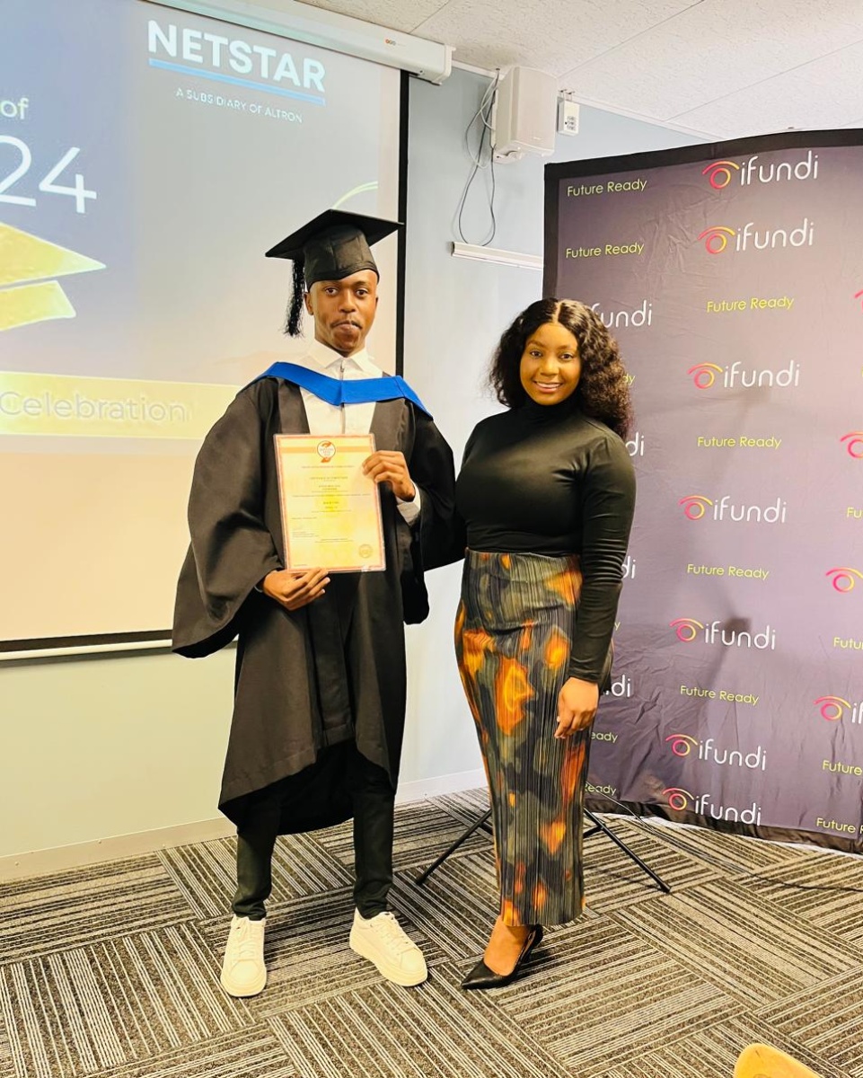 ifundisa's tweet photo. Chasing dreams, catching goals. Congratulations!
#graduate #classof2024 #classof2024graduate #ifundigraduate #contactcentre https://t.co/4HOO0eu14I