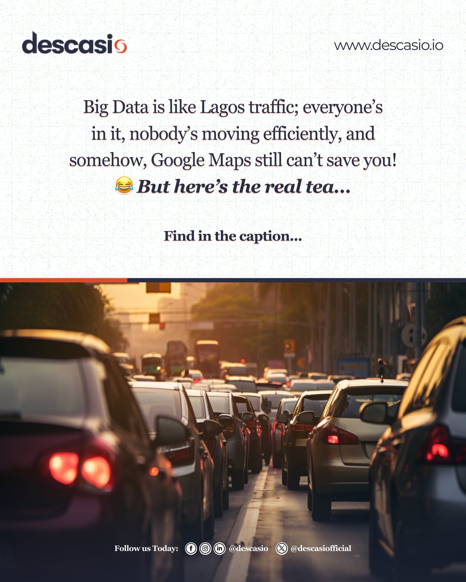 💡 Fun Fact: Did you know?

Over 2.5 quintillion bytes of data are created every day. That’s like every post saying, "Who did this?" memes non-stop for 10 billion years!

#BigData #TechTrivia #NaijaTech #DataLagos #DidYouKnow #TechIsLife #NoTrafficInTheCloud