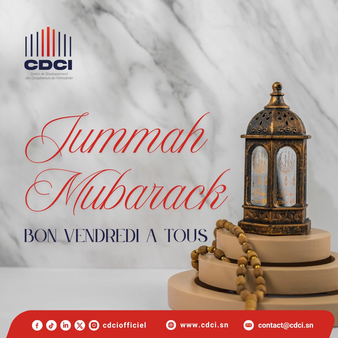 cdcisn's tweet photo. 🕌 Jummah Mubarak ! 🌙

En ce jour béni du vendredi, que la lumière d'Allah éclaire vos pas, Que vos prières soient exaucées,
Et que la paix et la baraka remplissent votre vie.

🤲 Bon vendredi à tous.

#JummahMubarak #VendrediBéni #Spiritualité #Paix #CDCI https://t.co/q9iHrugXlI