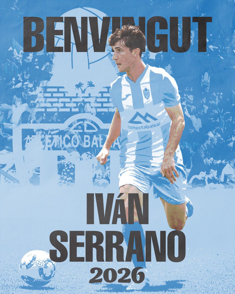 🚀 Un nuevo blanquiazul para el lateral izquierdo.

🔗 atleticobaleares.com/ivan-serrano-u…

🤍 #IvánSerrano2026 💙