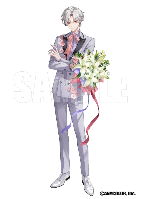 #にじさんじ 【Prism Heart June Bride 】グッズ【葛葉 様 】のスタイリング&ビジュアル制作を担当させて頂きました!何とぞよろしくお願いいたします #にじさんじジューンブライド2025