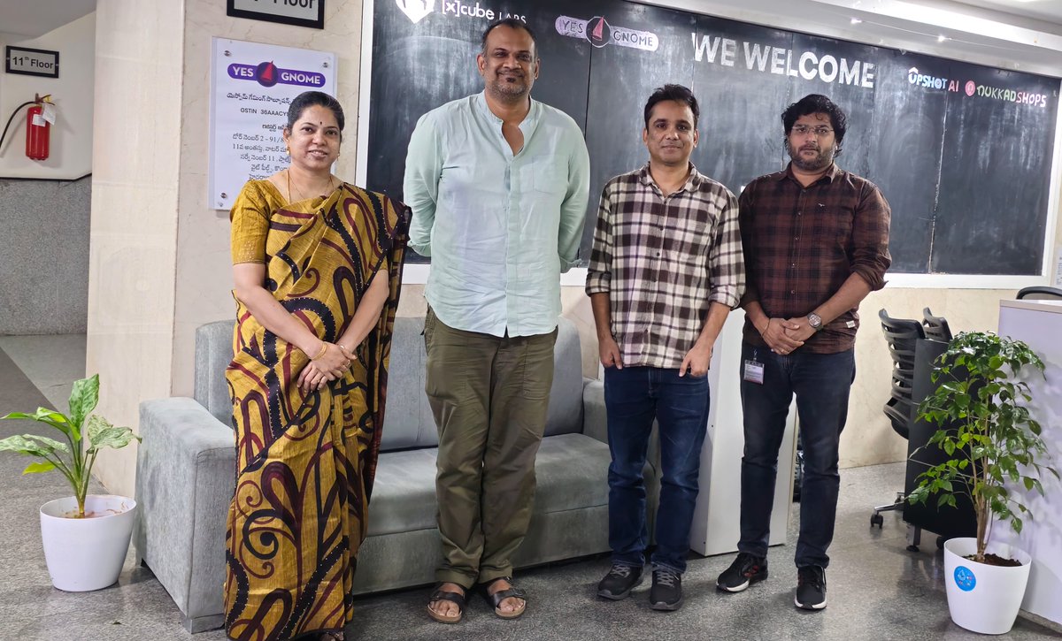 STPI Hyderabad (@stpihyderabad) on Twitter photo Today Director <a href="/STPIHyderabad/">STPI Hyderabad</a>, <a href="/KavithaC8/">Kavitha C</a> met <a href="/sridharmuppidi/">Sridhar Muppidi</a>, President <a href="/GDAI_in/">GDAI</a> & <a href="/hussainimtiaz/">Imtiaz Hussain</a> <a href="/YesGnome/">YesGnome</a> are PMG Member of <a href="/STPIIMAGECOE/">IMAGECoE</a> at <a href="/purpletalk/">PurpleTalk, Inc</a> office. Discussed on emerging trends in #Gamingindustry and explored opportunities to promote #startups in this sector. Today Director <a href="/STPIHyderabad/">STPI Hyderabad</a>, <a href="/KavithaC8/">Kavitha C</a> met <a href="/sridharmuppidi/">Sridhar Muppidi</a>, President <a href="/GDAI_in/">GDAI</a> & <a href="/hussainimtiaz/">Imtiaz Hussain</a> <a href="/YesGnome/">YesGnome</a> are PMG Member of <a href="/STPIIMAGECOE/">IMAGECoE</a> at <a href="/purpletalk/">PurpleTalk, Inc</a> office. Discussed on emerging trends in #Gamingindustry and explored opportunities to promote #startups in this sector.