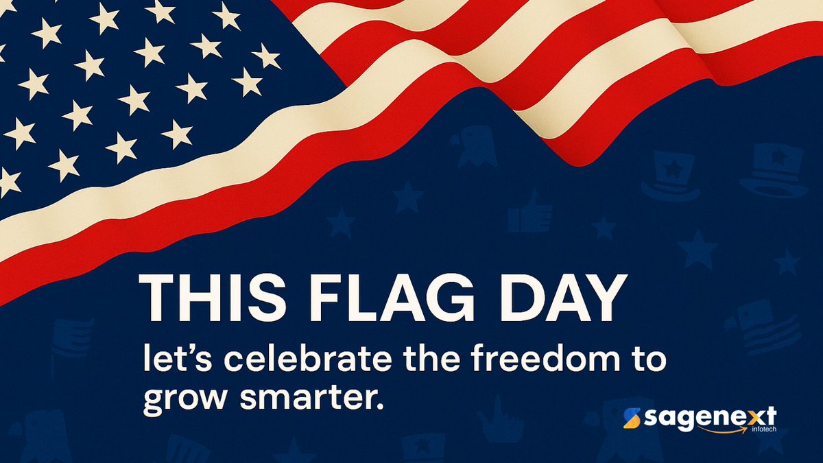 Sagenextinfo's tweet image. This #FlagDay , we salute the resiliency of American businesses.
With Sagenext cloud hosting for QuickBooks, you&apos;re free to scale smartly, work securely, and grow anywhere.
Empower your practice - the American way.

#CloudAccounting #QuickBooksHosting #MadeInUSA #Sagenext