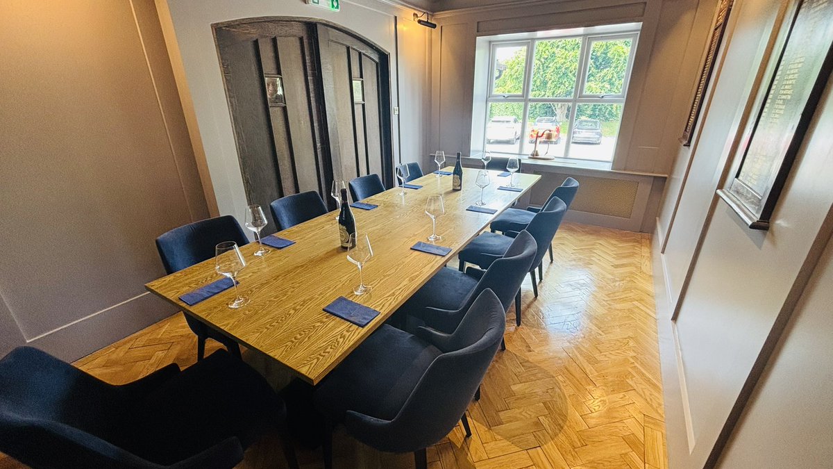 We are pleased to share that the ‘Chapel’ is now complete having taken delivery of our new furniture today. 

Building on the contemporary but traditional feel of our Colt Bar the Chapel will provide members and guests with a private space to dine and meet within our clubhouse