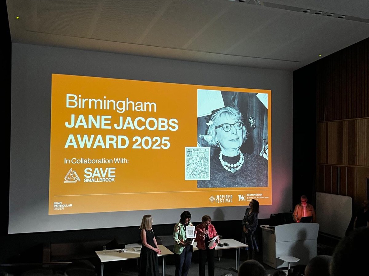 brutifulbrum's tweet image. The winner of the Birmingham Jane Jacobs Award 2025 is JAYNE MURRAY. Anna Parker was highly commended.
Well done both. It was a very difficult decision. The panel had nine brilliant women to consider.
pressreader.com/search?query=C…