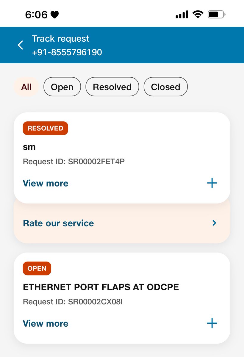 ImHareeshKumar's tweet photo. @JioCare How you guys resolved without visiting my home ? Worst customer service again @JioCare . This is not acceptable, almost 3 weeks I am calling to jio customer daily but no response. https://t.co/3QqnpIh2Ti